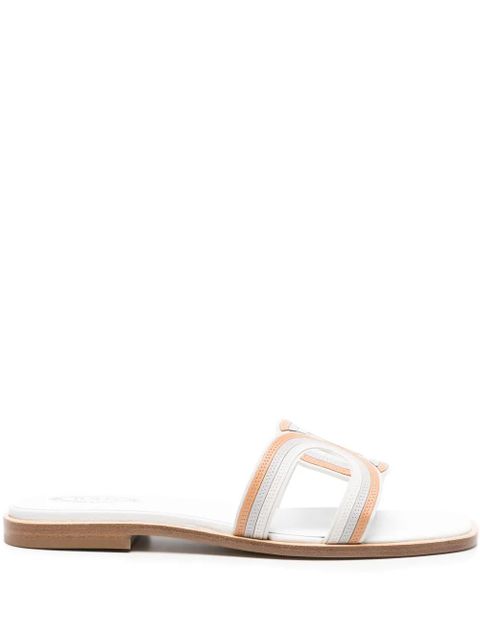 Tod's Kate leather slides - White - zdjęcie produktu nr 1
