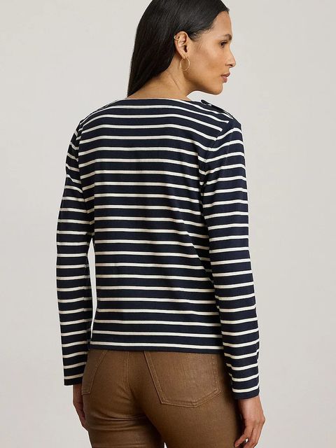 Lauren Ralph Lauren longsleeve bawełniany - zdjęcie produktu nr 1