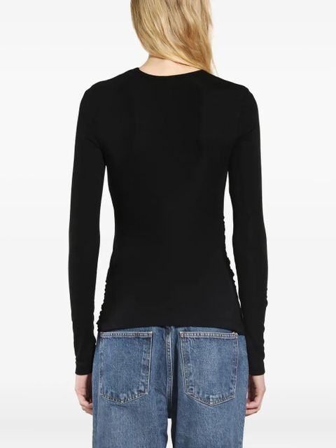 AGOLDE twist eve tee jersey - Black