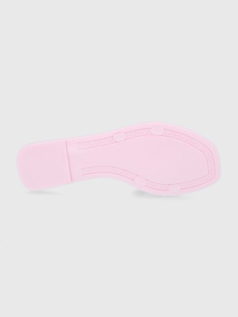 Karl Lagerfeld Klapki KL80008.VLP damskie kolor różowy