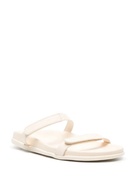 Ancient Greek Sandals Idra leather slides - White - zdjęcie produktu nr 2