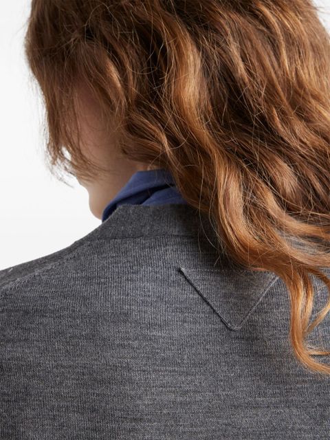 Prada wool cardigan - Grey