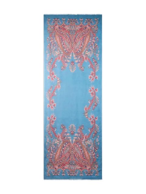 ETRO paisley-print scarf - Blue - zdjęcie produktu nr 1