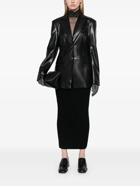 Max Mara Seta midi skirt - Black