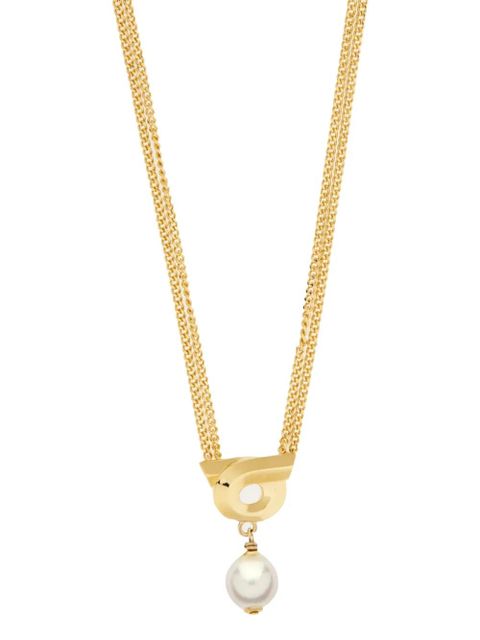 Ferragamo Gancini pearl necklace - Gold - zdjęcie produktu nr 2