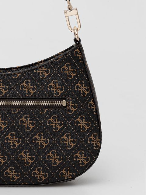 Guess torebka NOELLE kolor brązowy HWQG96 72180
