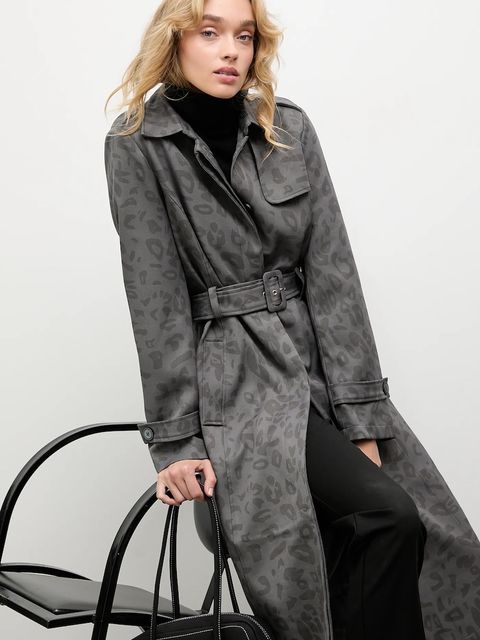 Answear.LAB płaszcz kolor szary