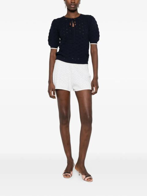 TWINSET tie-neck blouse - Blue - zdjęcie produktu nr 2