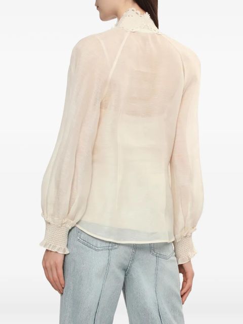 ZIMMERMANN Rebellion blouse - Neutrals