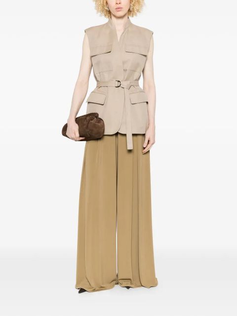 Max Mara Bermuda pleated trousers - Neutrals - zdjęcie produktu nr 2