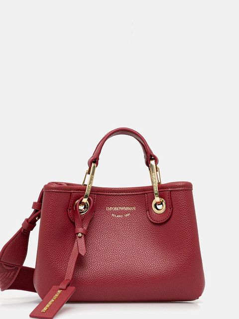 Emporio Armani torebka kolor czerwony EW000382 AF12036 - zdjęcie produktu nr 1