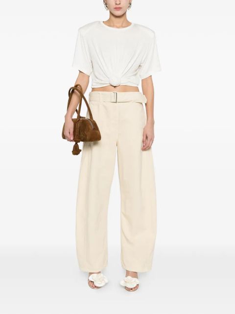 Magda Butrym belted jeans - Neutrals - zdjęcie produktu nr 2