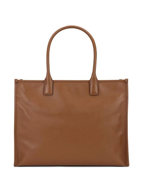 Versace La Medusa leather tote bag - Brown - zdjęcie produktu nr 2