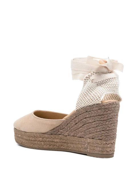 Manebi tie-detail espadrilles - Neutrals