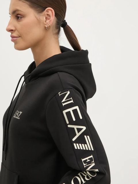 EA7 Emporio Armani dres damski kolor czarny AF10443.7W000116