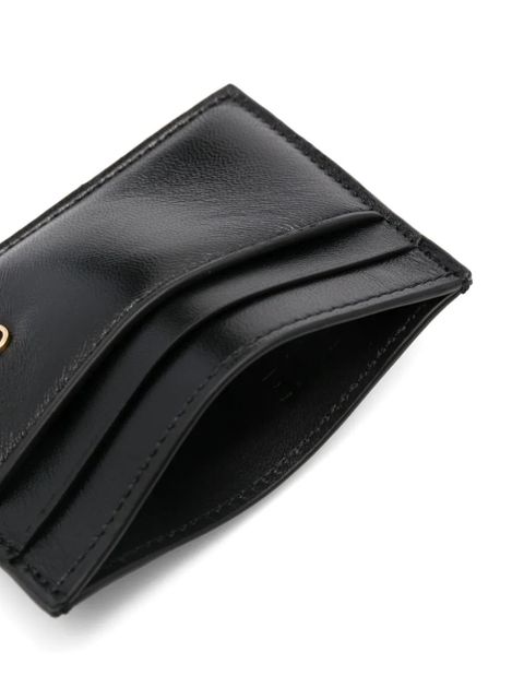 LOEWE Puffer Anagram card holder - Black