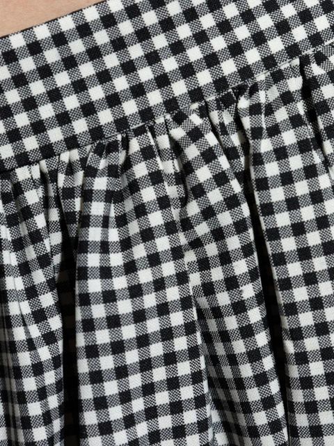 Marni checked mini skirt - Black - zdjęcie produktu nr 2