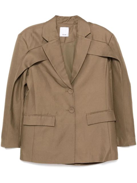 Acler Penrith blazer - Neutrals - zdjęcie produktu nr 1