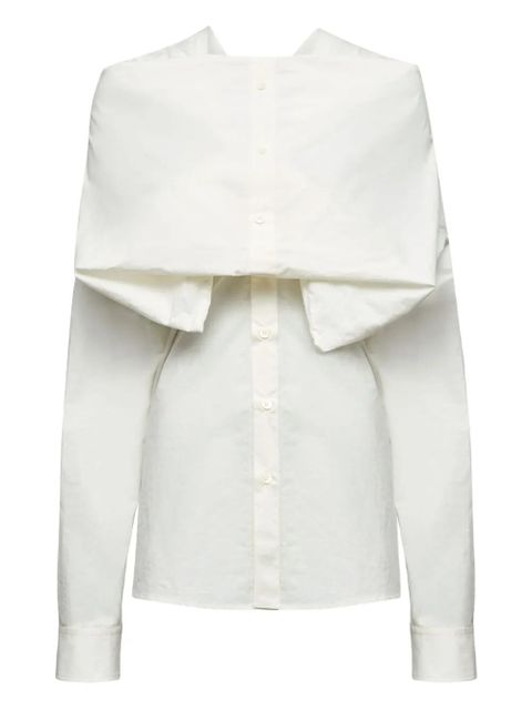 MM6 Maison Margiela layered shirt - White - zdjęcie produktu nr 1