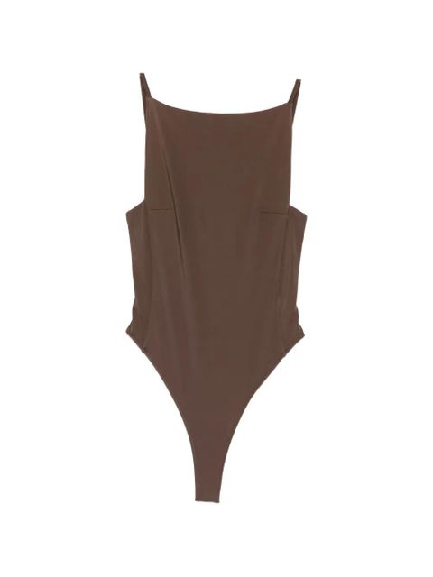 Jacquemus open-back swimsuit - Brown - zdjęcie produktu nr 1
