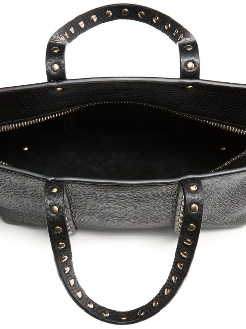 Valentino Garavani small Rockstud tote bag - Black - zdjęcie produktu nr 2