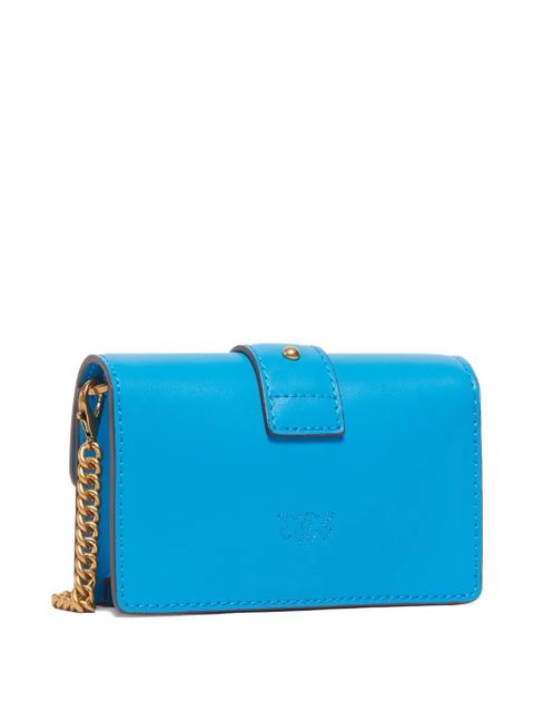 PINKO leather mini bag - Blue - zdjęcie produktu nr 2