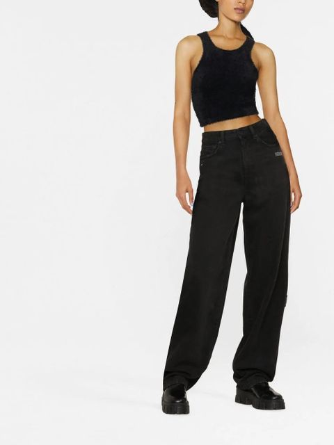 AMBUSH knitted tank top - Black