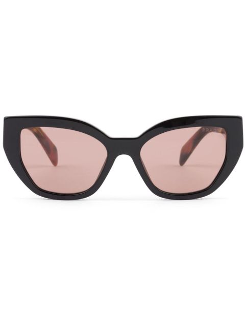 Prada Eyewear tortoiseshell-effect cat-eye sunglasses - Brown - zdjęcie produktu nr 1