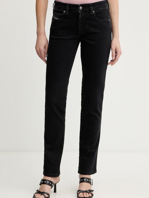 Diesel jeansy 1992 D-JIANN L.32 damskie kolor czarny A17897.09N89 - zdjęcie produktu nr 1