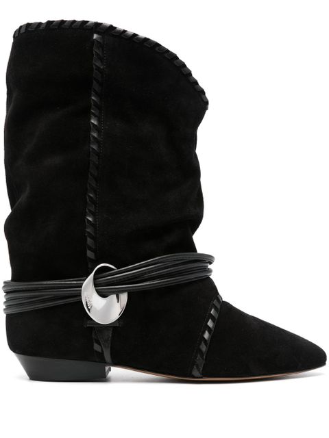 ISABEL MARANT Sellen boots - Black