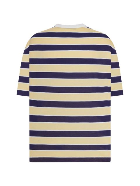 Prada striped pocket T-shirt - Yellow - zdjęcie produktu nr 2