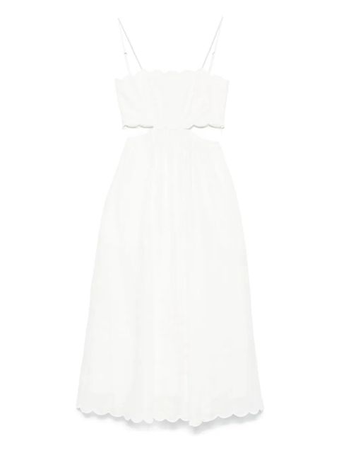 ZIMMERMANN Rhiannon midi dress - Neutrals - zdjęcie produktu nr 1