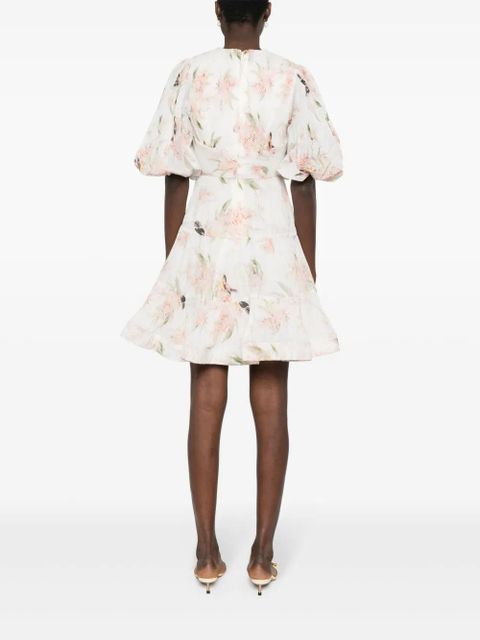 ZIMMERMANN pleated midi dress - Neutrals