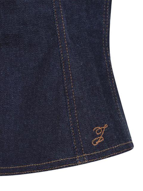 Jacquemus The Lavoir de-Nîmes denim top - Blue