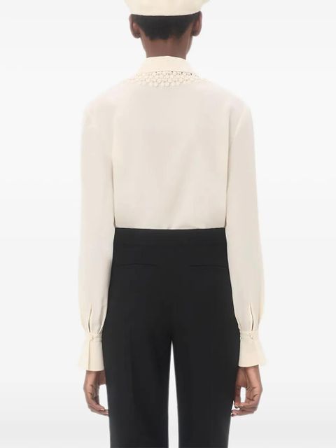 Valentino Garavani crepe de chine shirt - Neutrals