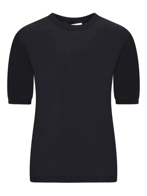 Max Mara short-sleeve round-neck top - Black - zdjęcie produktu nr 1