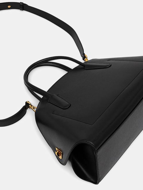 Coccinelle torebka skórzana TYLDE kolor czarny E1 U7K 18 02 01