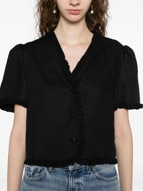 Reformation Bess top - Black