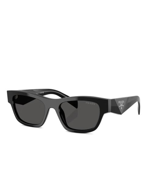 Prada Eyewear logo-plaque sunglasses - Black - zdjęcie produktu nr 2