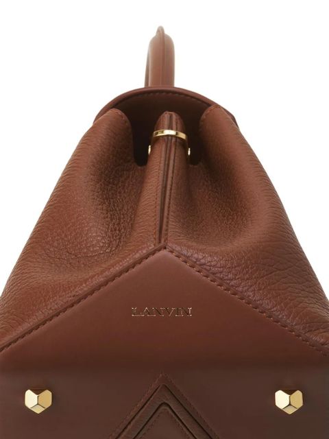 Lanvin leather cross-body bag - Brown