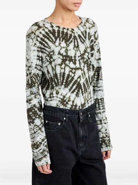 Proenza Schouler Mia tie-dye T-shirt - White