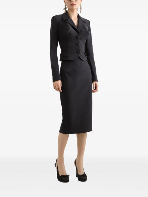 Dolce & Gabbana sculpted blazer - Black - zdjęcie produktu nr 2