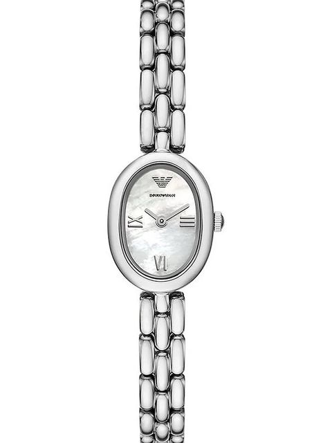 Emporio Armani zegarek damski kolor srebrny AR11720 - zdjęcie produktu nr 1