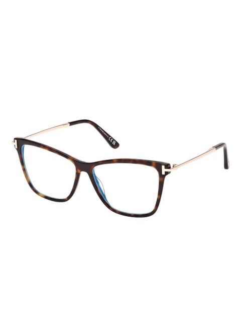 TOM FORD Eyewear cat-eye glasses - Brown - zdjęcie produktu nr 2