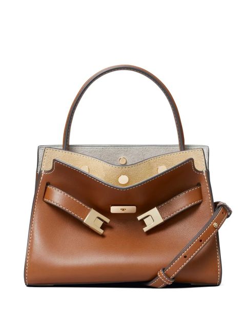 Tory Burch petite lee Radziwill double bag - Brown - zdjęcie produktu nr 1