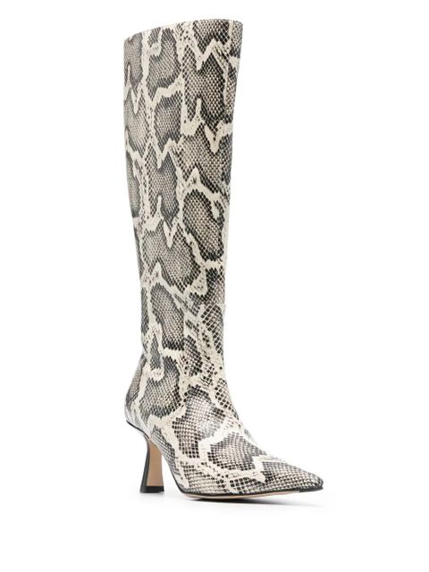 Aeyde Esme 75mm knee boots - Neutrals - zdjęcie produktu nr 2