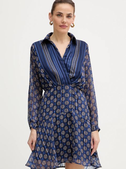 Morgan sukienka kolor niebieski mini rozkloszowana RAVIL.F - zdjęcie produktu nr 1