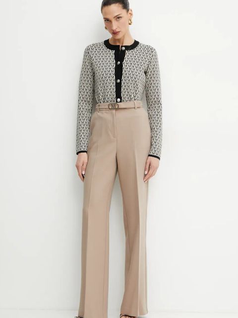 Morgan kardigan MESTA damski kolor beżowy MESTA