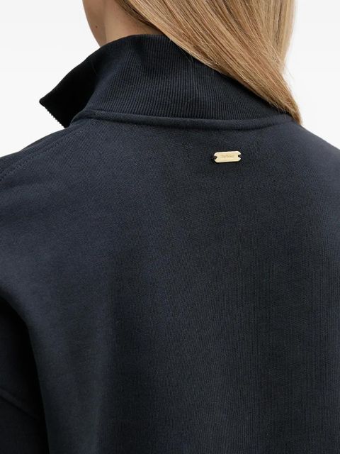 Barbour Sara zip turtleneck sweater - Blue
