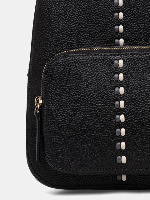 Tommy Hilfiger plecak damski kolor czarny duży z aplikacją AW0AW18159